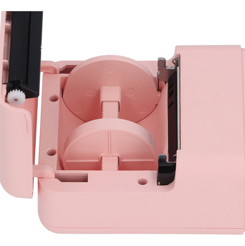 Impresora De Etiquetas Bt Térmica Rosa 203dpi Portátil Mini