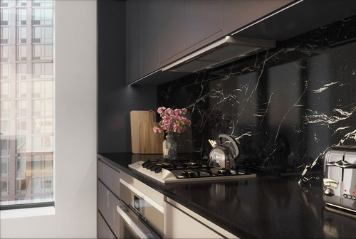 Purastone Nero Marquina! Trabajos A Medida!!