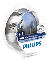 Comprar Lamparas Halogena 12v 55w H1 Crystal Vision Pack Philips