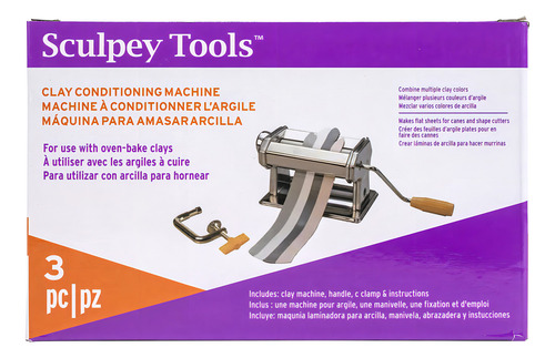 Sculpey Tools - Mquina De Pasta Acondicionadora De Arcilla