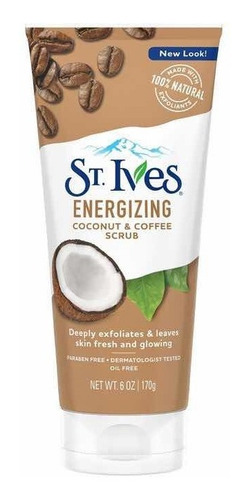 Imagen 4 de 5 de Exfoliante De Café Y Coco St Ives Energizing Depura Y Limpia