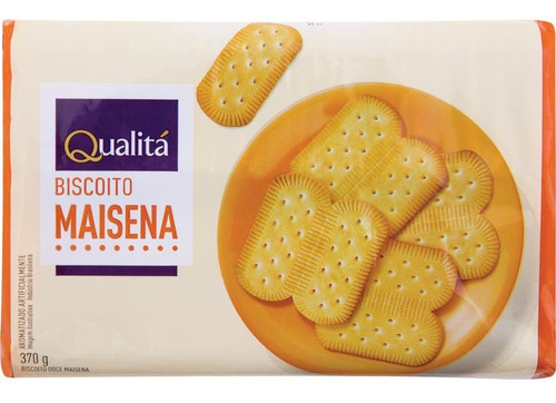 Biscoito Maisena Qualitá Pacote 370g