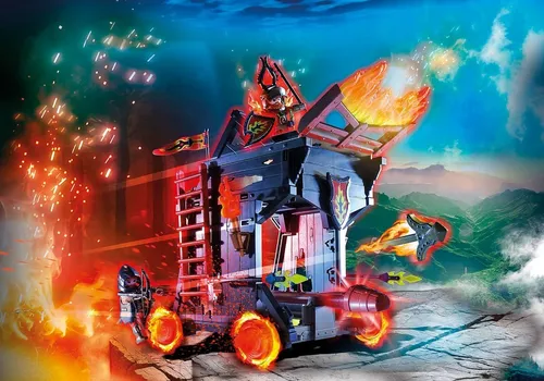 Playmobil novelmore fortaleza de los bandidos de 2025 burnham