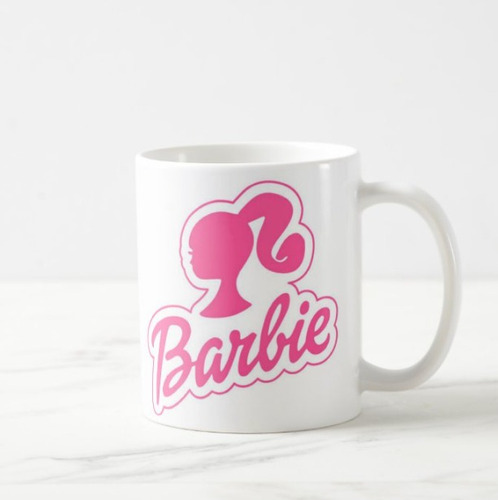 Caneca Porcelana Personalizada Barbie 2