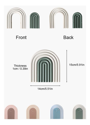 Portavasos De Silicona Antideslizantes Para Mesa,