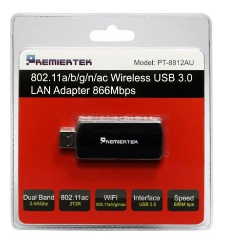 . a Ac Doble Banda ghz Ghz Tr Wireless Usb Adaptador