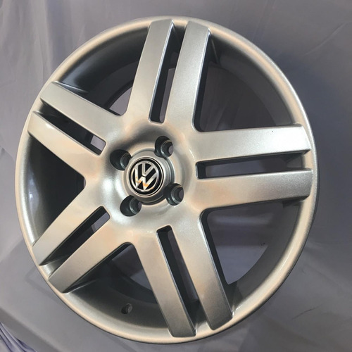 Imagem 3 de 10 de Jg Roda Aro 17 Long Beach Gol Saveiro Vw 4x100 Frete Grátis