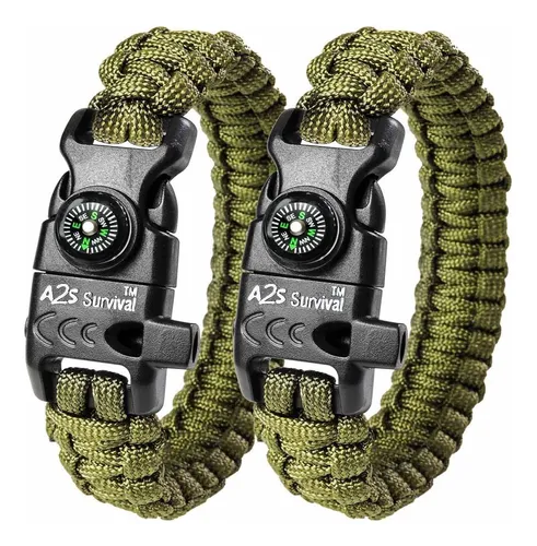 Paracord survival bracelet deals