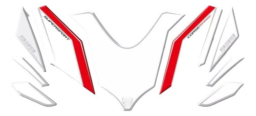 Pegatinas De Insignia Para Ducati Supersport 939 2016-17 939