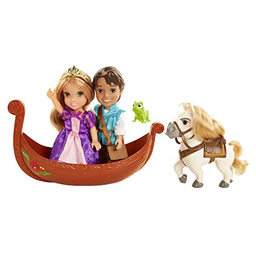 Rapunzel &amp; Flynn Doll Petite Set De Regalo De Narra...