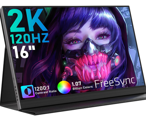 Hongo Monitor Portátil 16 Pulgadas 2k 120hz Mmg