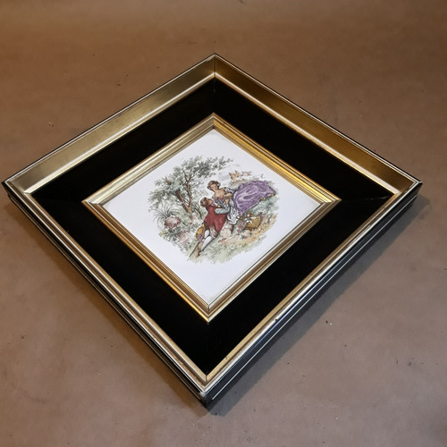 Mayólica Enmarcada De Jean Honore Fragonard (Usado)