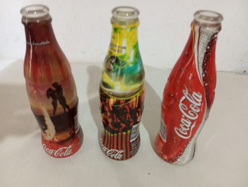 Botellas Coca Cola Antiguas X 6 Unidades, Ideal Coleccion (Usado)