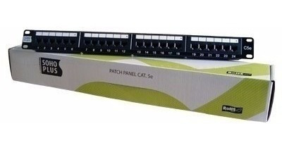 Patch Panel 24 Portas Cat5e Sohoplus Furukawa