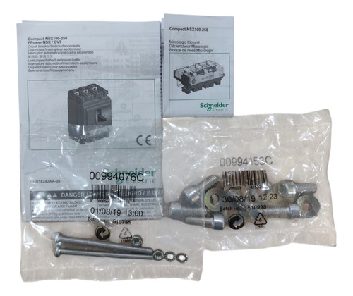 Disjuntor Nsx160n Mic 2.2 100a 3p C16n32d100 - Schneider