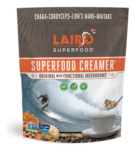 Laird Superfood Crema De Caf Original No Lctea Con Hongos Fu