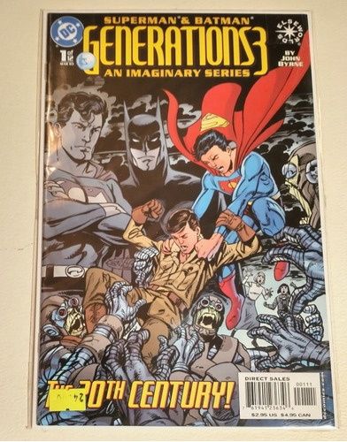 Superman & Batman Generations 3 #1  John Byrne Dc Comics