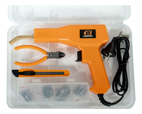 Soldador De Plástico Lusqtoff 50w Con Accesorios Sl50-8