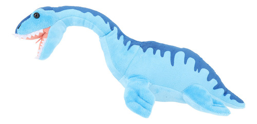 Peluche De Dinosaurio Plesiosaurus, De Color Azul Suave, Par