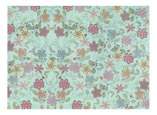 Papel Com Estampa Tex Papel Coleção Mix Composê Ref C15