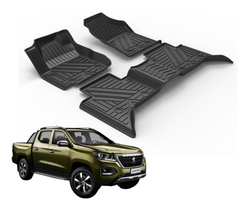 Kit Pisos Rígidos Calce Perfecto Peugeot Landtrek