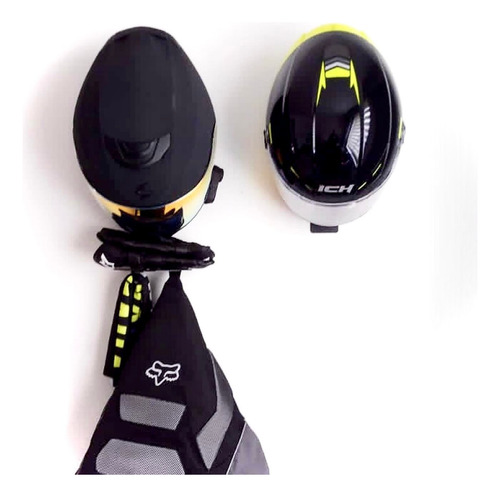 Duntrack Kit Soportes Para Casco De Moto Combo Narvi