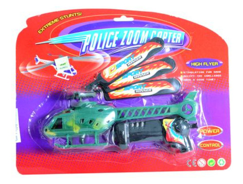 Helicoptero Con Lanzador En Blister 32x25x5cm - 50303