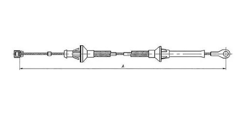 Guaya Acelerador Cheyenne C3500 350 5.7 454 7.7 Tbi 1988-95