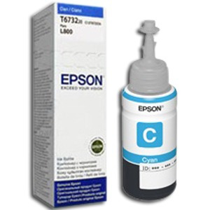 Epson Botella Tinta Celeste 673 (para Epson L800) Gadroves
