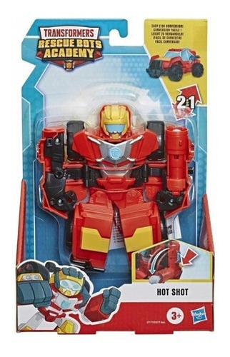 Muñeco Transformers Hot Shot Rescue Bots E3277 Hasbro