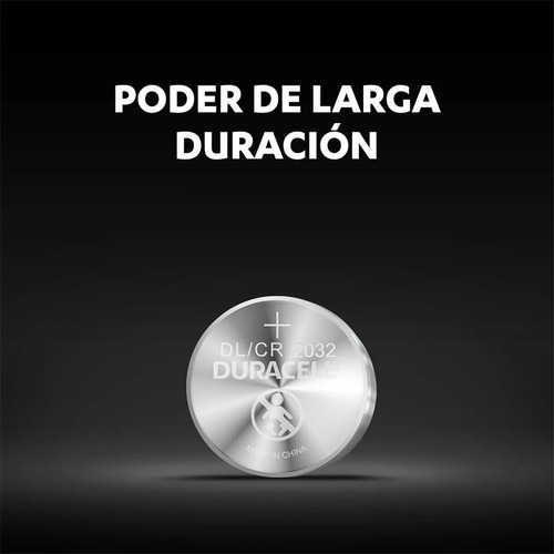 Pack Tira 5 Pilas Botón Duracell Cr2032 Dl2032