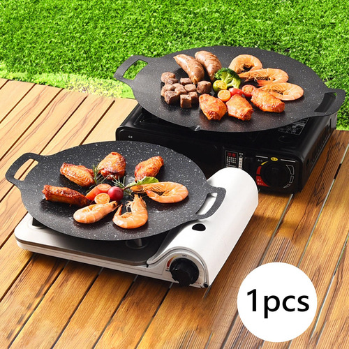 Parrilla De Barbacoa Coreana, Sartén Para Diámetro 30cm