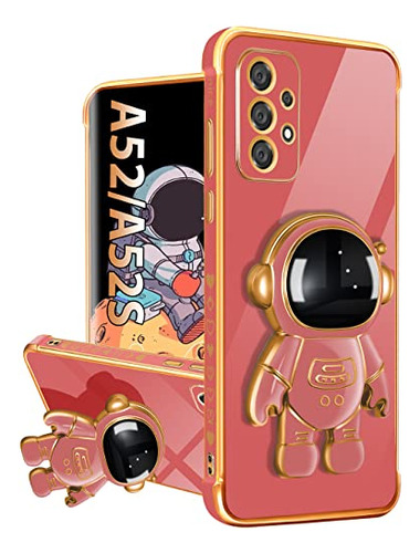 Funda Para Galaxy A52 A52s Rojo 6.5 PuLG Plastico