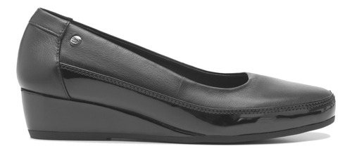 Zapato De Confort Mujer Flexi Piel Negro- 127001