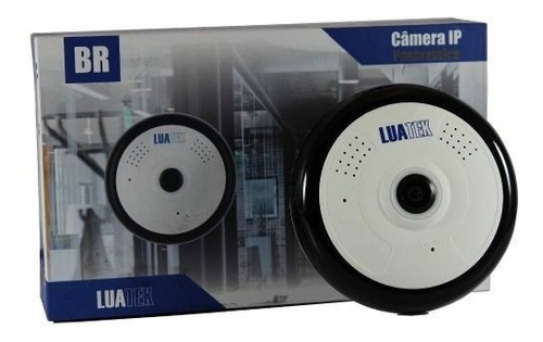 Câmera Panoramica Ip Wifi 360º Infra Luatek Microfone Icsee