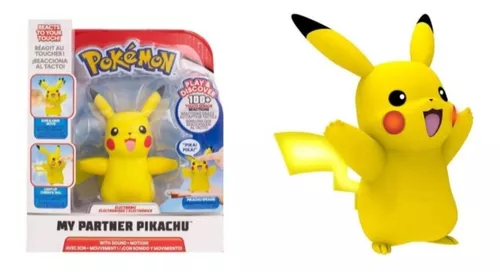Pokemon - Meu Parceiro Pikachu com Som e Luz - Sunny - MP Brinquedos