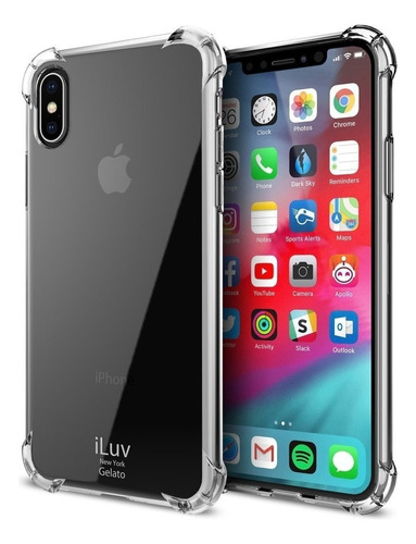 Case Iluv Gelato Clear  Para iPhone X / Xs 5.8 Protector