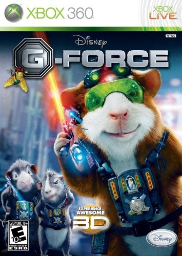 Videojuego: G-force Para Xbox 360 Disney Interactive Studios