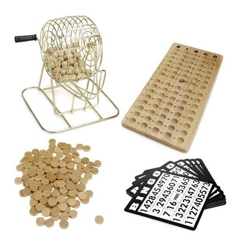 Juego De Bingo En Madera Royal Bingo Supplies Gbin-103