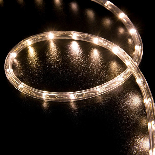 Imagen 3 de 10 de Luces Blancas Calidas Manguera 10mts Navidad Navideñas Arbol