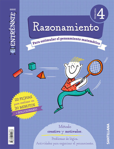 Cuaderno Razonamiento 4ºep Entrenate 18 - Aa.vv