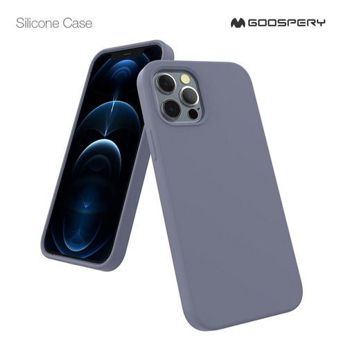 Imagen 1 de 6 de Funda Anticaida De Silicon Y Microfibra Antirayones iPhone