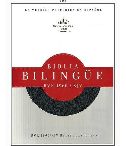 Rvr 1960/kjv Biblia Bilingue, Piel Fabricada