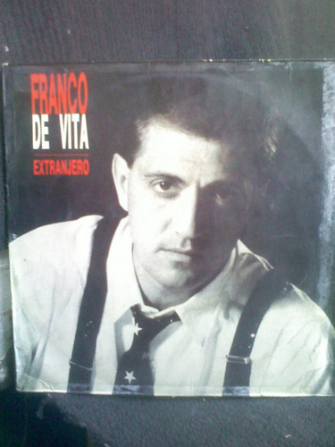 Lp.franco De Vita.extranjero.1990.pop-rock.venzla.vinilo.ace