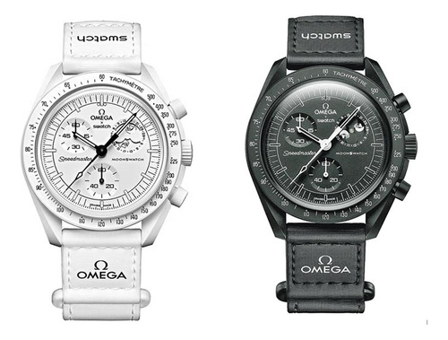 El Último Reloj Snoopy Moon De Swatch Moonswatch Pareja Relo