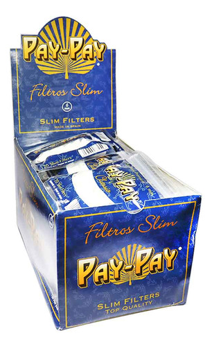 Caixa De Filtro Pay-pay Slim 6mm - 40 Bags