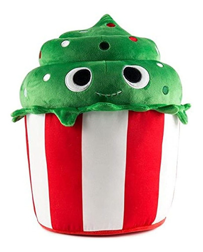 Peluche Diseño De Jojo Cupcake, Verde-rojo-blanco, 11.0in
