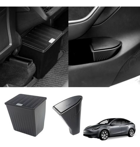 Nitoyo Trash Can 2 Pack, Compatible Con Tesla Model Y, Basur