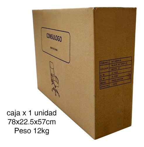 Imagen 6 de 8 de Silla Escritorio Giratoria Base Metal Basculante 6/12 Cuotas