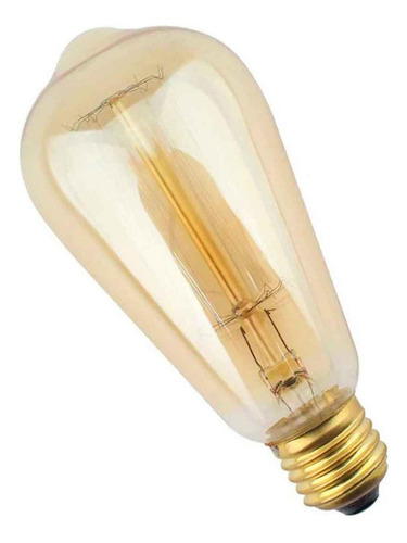 Foco Vintage Tipo Edison 35w Luz Calida Incandescente 3 Pzs